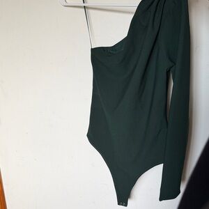 Abercrombie & Fitch Forest Green Bodysuit